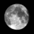Moon age: 19 days, 10 hours, 45 minutes,82%